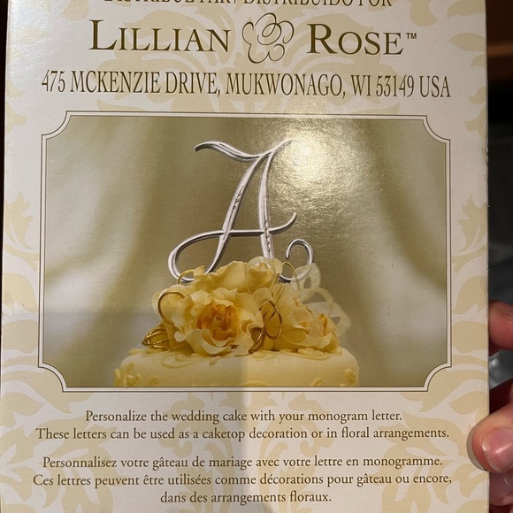 Cake Topper G - Picture 2 of 2